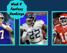 Fitz on Fantasy: 2021 Week 4 Complete Player Rankings